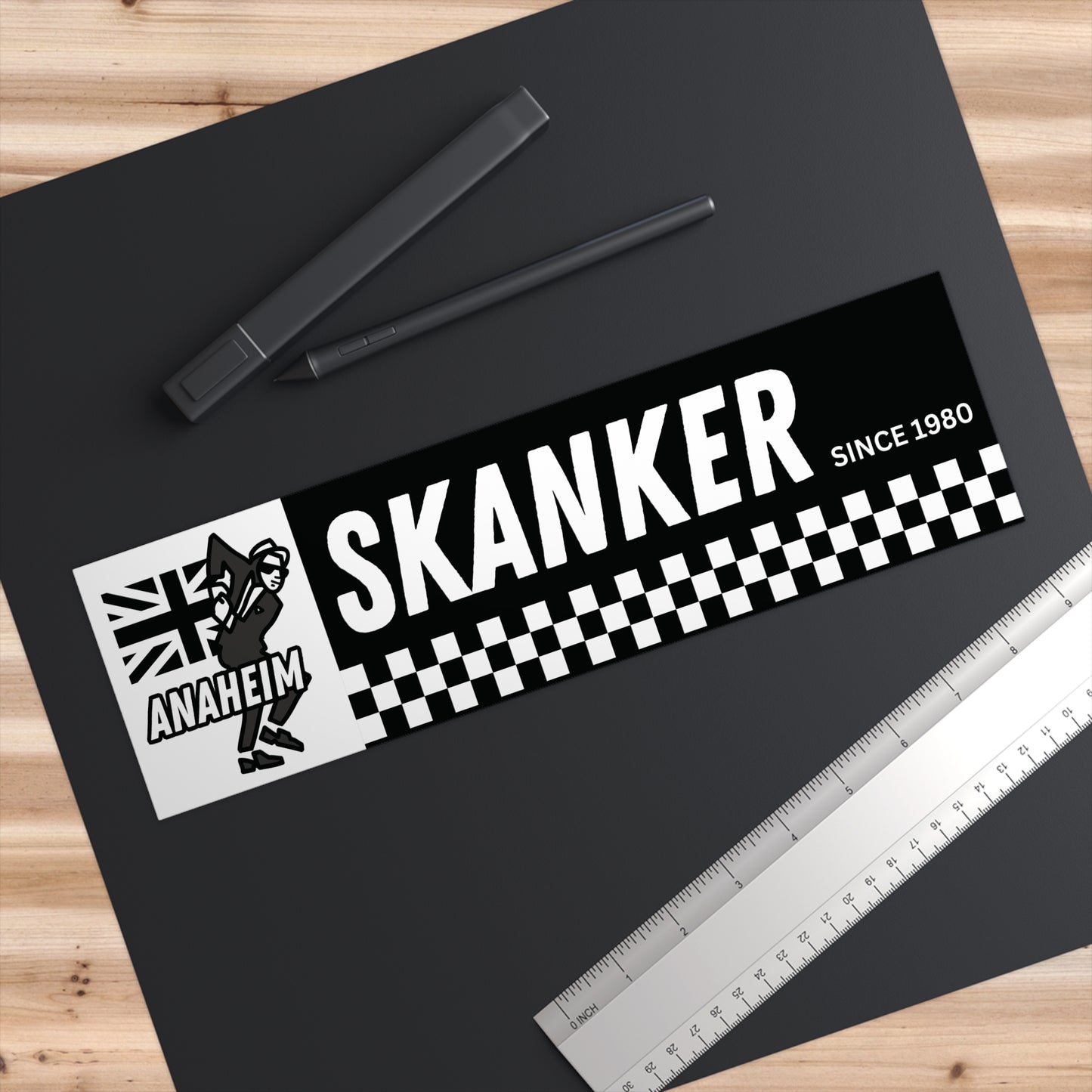 Personalized Ska Bumper Sticker