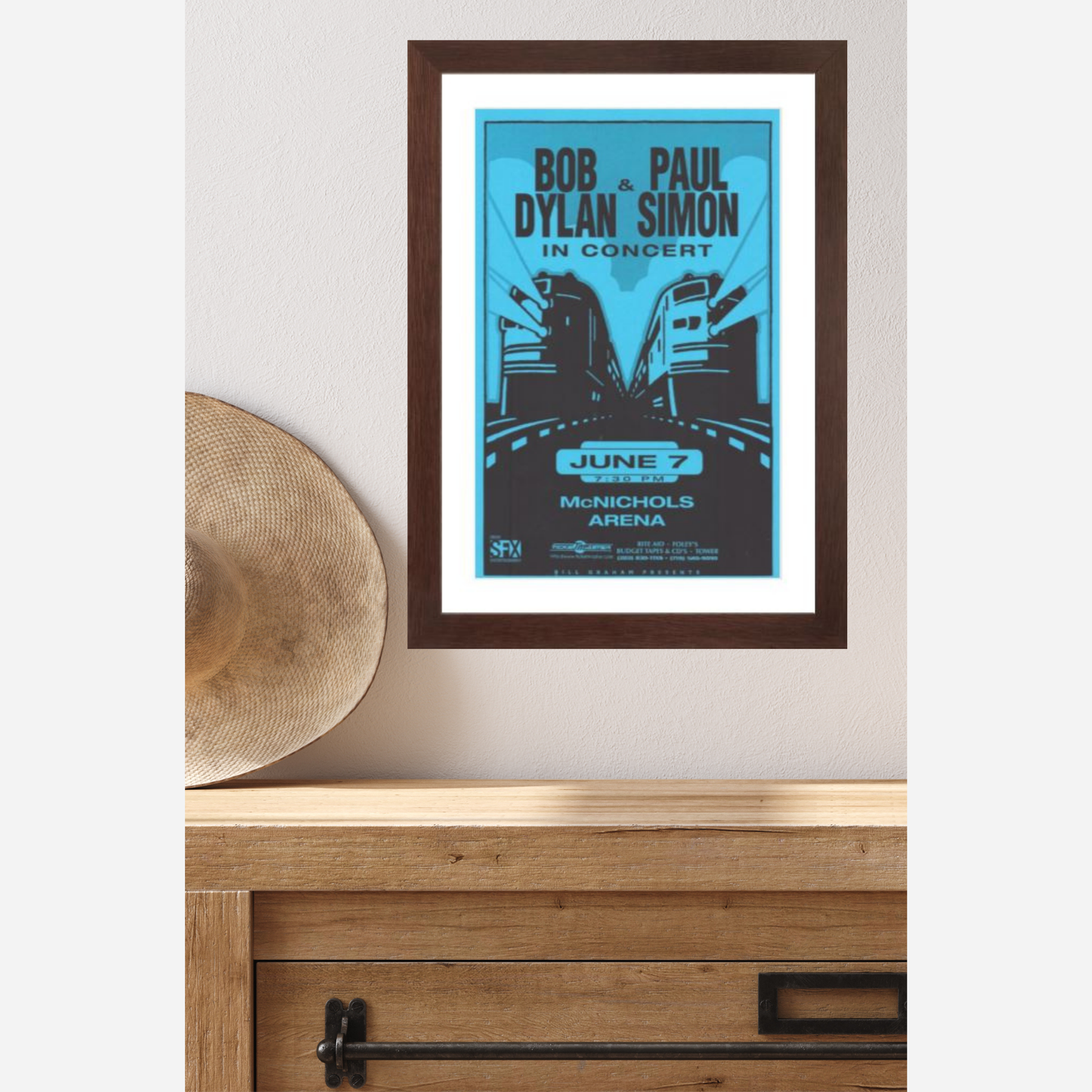2003 Foo Fighters Salem Armory Póster original RM 95 Mint