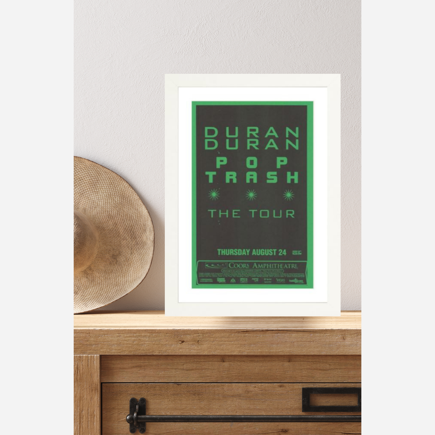 Duran Duran 2000 Pop Trash Tour Coors Amphitheatre | Extremely Rare & Near Mint