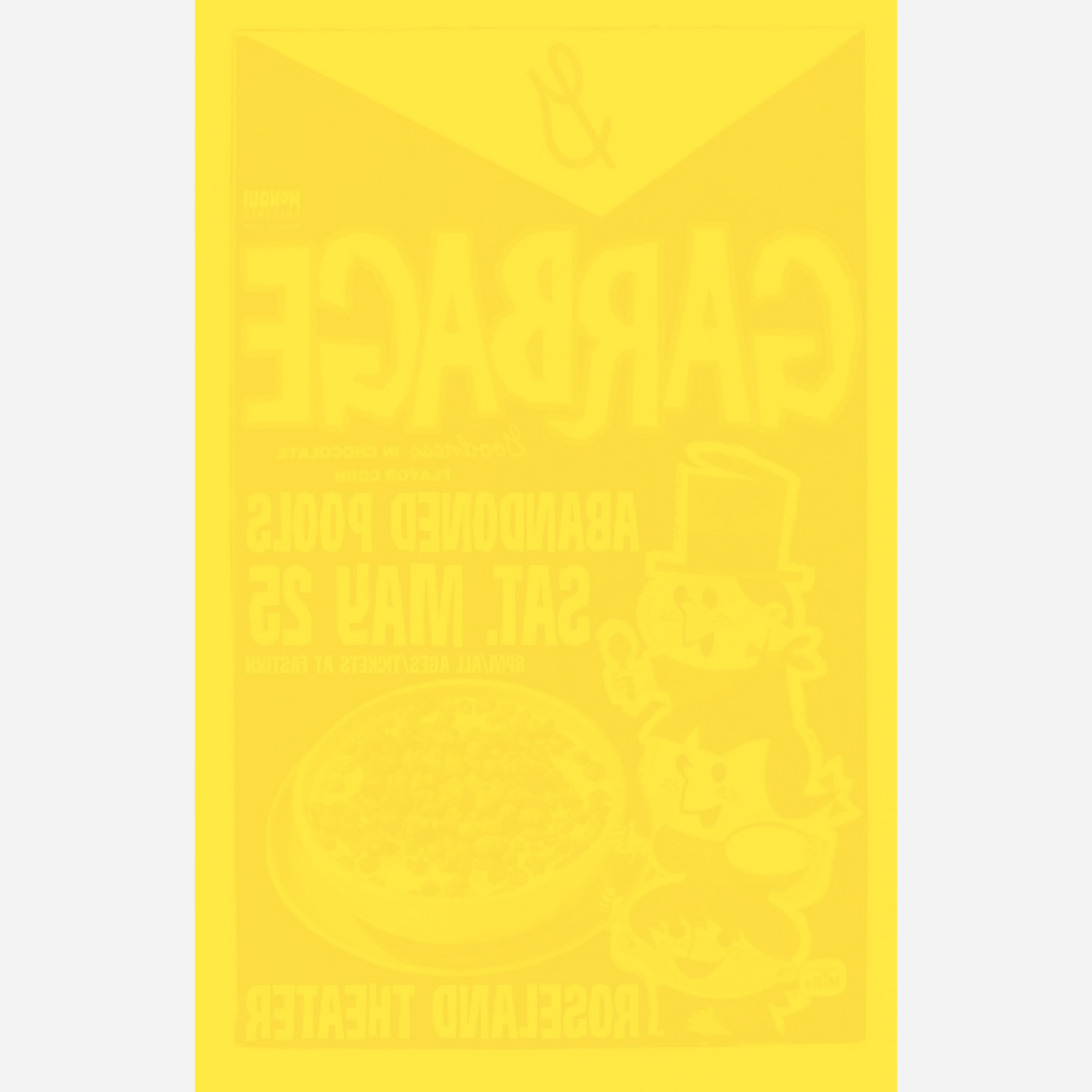 Garbage 2002 Roseland Theater | Rare & Near Mint