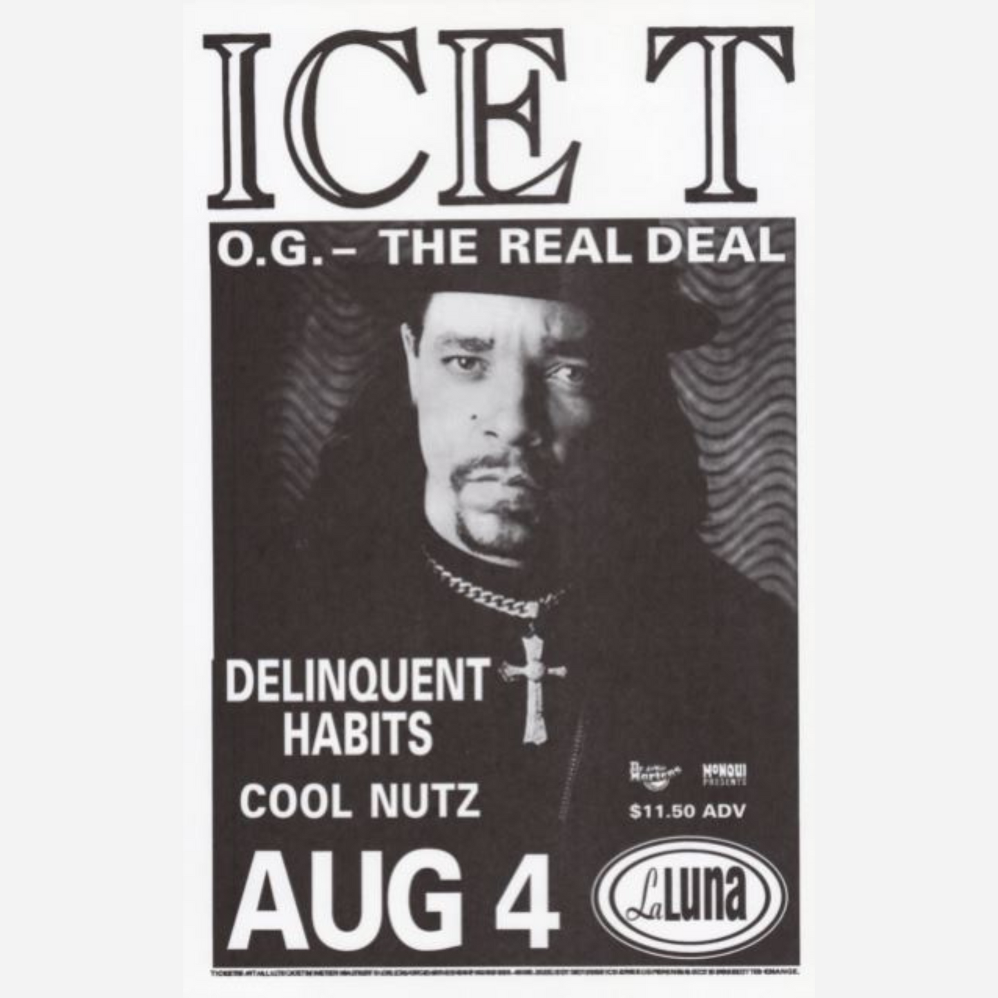Ice T, Delinquent Habits & Cool Nutz 1995 La Luna | Rare & Near Mint