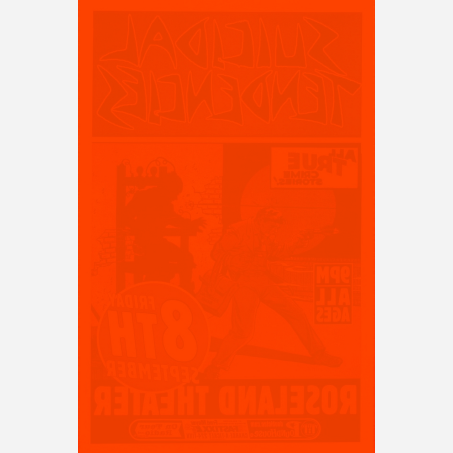 Suicidal Tendencies 2000 Roseland Theater | Very Rare & Near Mint