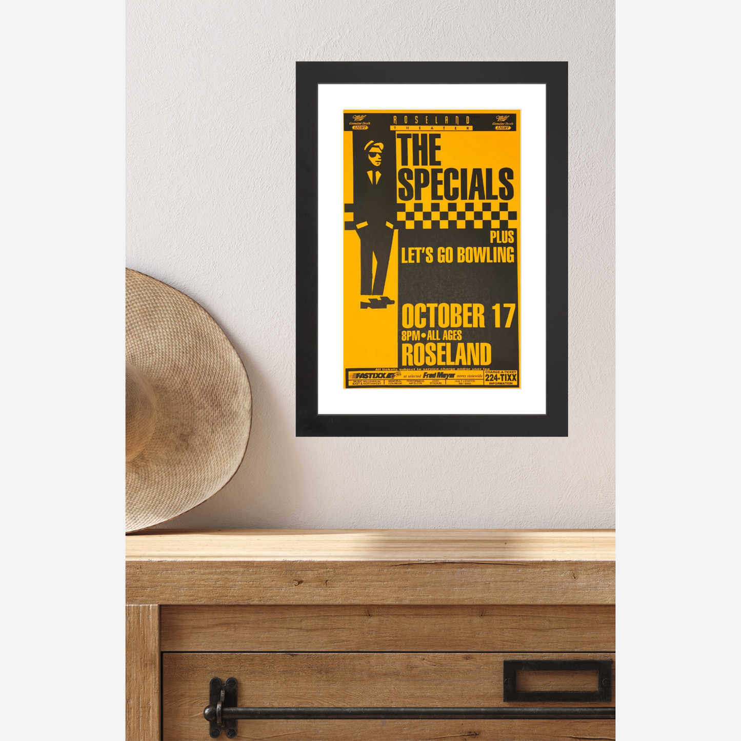 The Specials 1994 Roseland Theater Original Poster | Rare