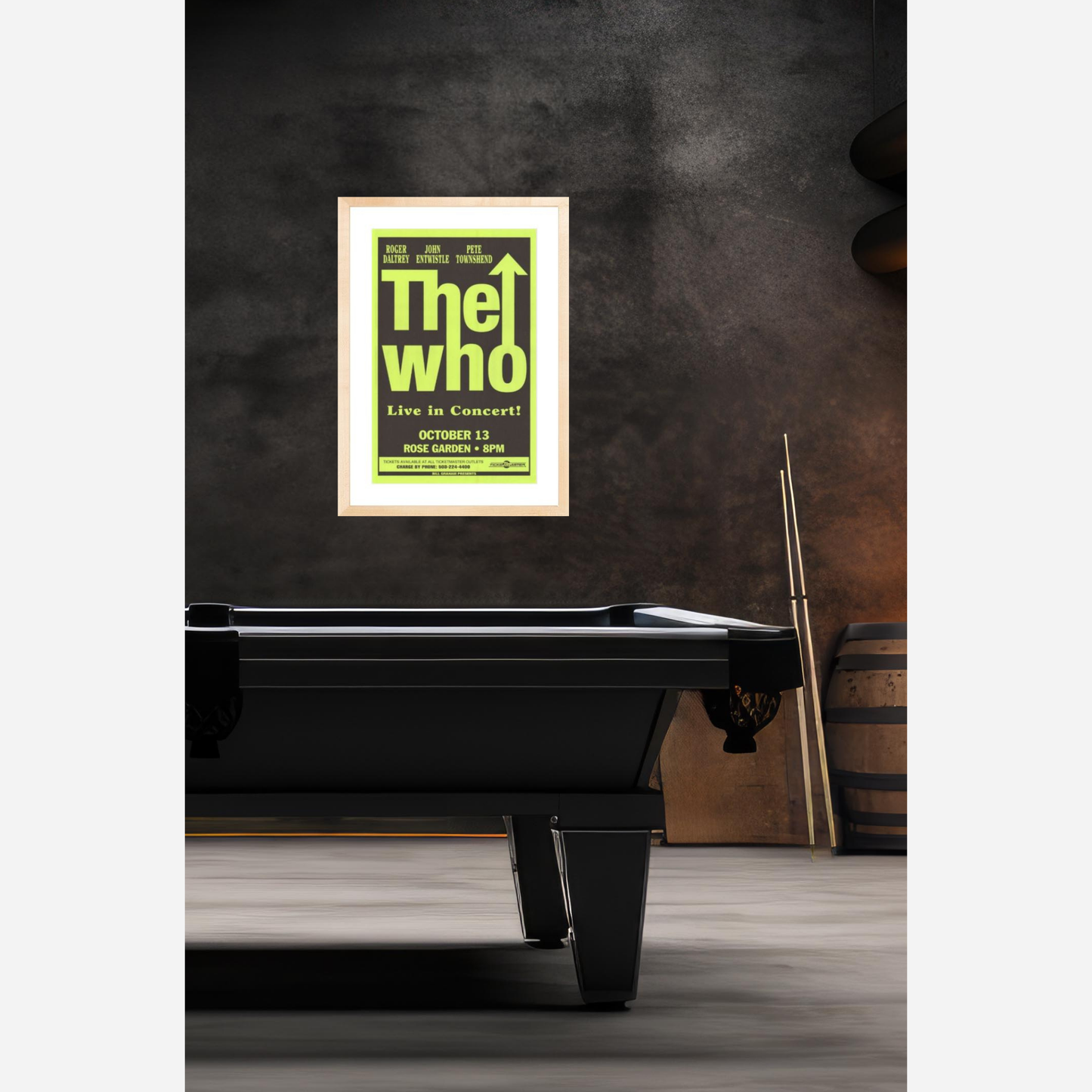 The Who 1996 Rose Garden Arena | Rare & Near Mint