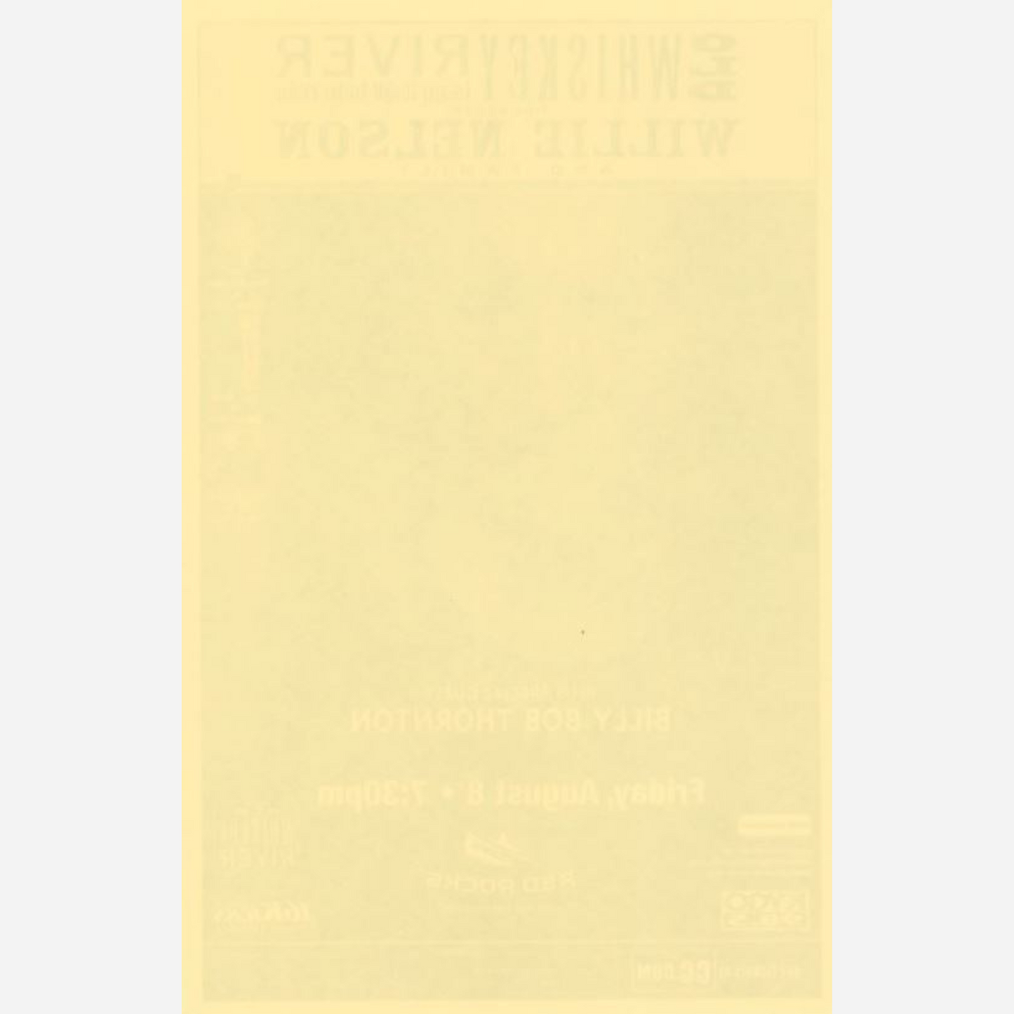 2003 Foo Fighters Salem Armory Póster original RM 95 Mint
